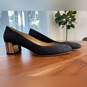 Jimmy Choo denim heels